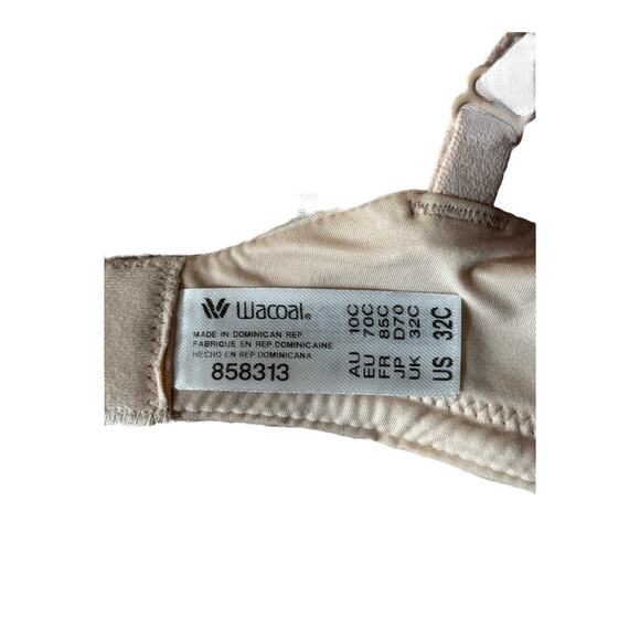 Wacoal Bra 858313 Perfect Primer Push Up tan size 32C - Picture 5 of 8